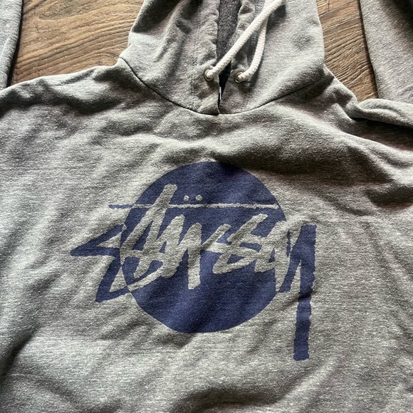 Stussy Gray Hoodie for Woman’s Small Pullover - Picture 1 of 3